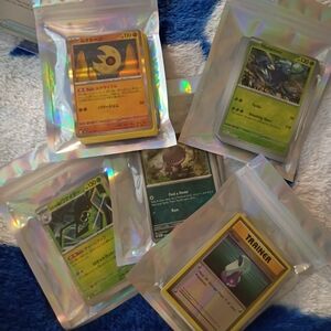 Holographic Pokémon Card Set